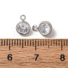 Brass Glass Pendants KK-C253-03P-3
