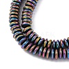 Electroplated Non-magnetic Hematite Beads Strands G-P571-B01-01-4