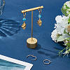 4Pcs 2 Colors Stainless Steel Hoop Earring STAS-LP0001-09-3