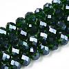 Electroplate Glass Beads Strands EGLA-A034-T3mm-A31-1