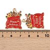 Christmas Theme Alloy Enamel Pendants LS-ENAM-C031-01G-06-3