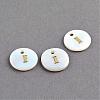 Freshwater Shell Pendants SSHEL-S249-I-1