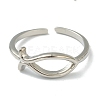 Brass Cuff Rings RJEW-L100-002P-1