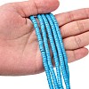Synthetic Turquoise Beads Strands TURQ-G110-4x2mm-06-5