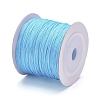 Nylon Braided Cord for Woven Jewelry Making Macrame Craft NWIR-D055-0.6mm-07-2