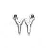 Tibetan Style Alloy Pendants TIBE-S108-108Y-AS-RS-2