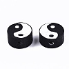 Handmade Polymer Clay Beads CLAY-T016-65A-2