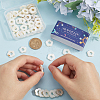 60Pcs Freshwater Shell Beads Frames Strands SHEL-SC0001-50-3