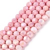 Anti-Tarnish Electroplate Glass Beads Strands EGLA-T021-4mm-15-04-1