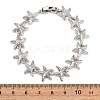 Brass Link Bracelets for Women BJEW-H209-01P-7