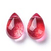 Transparent Glass Charms X-GGLA-M004-05B-3