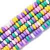 Handmade Polymer Clay Beads Strands X-CLAY-N008-008L-2