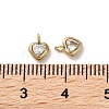 High Polished 304 Stainless Steel Micro Pave Cubic Zirconia Pendants STAS-L022-396B-G-3