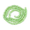 Opaque Glass Beads Strands GLAA-N019-4mm-16-3