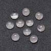 Natural Rose Quartz Cabochons G-O175-23-06-1