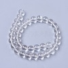 Synthetic Quartz Crystal Beads Strands G-K298-12-2