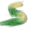 Transparent Gradient Color Glass Beads Strands GLAA-H021-01B-13-1