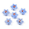 Glazed Porcelain Beads Strands PORC-N008-10C-1