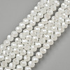 Electroplate Glass Beads Strands EGLA-A034-J4mm-A08-1