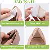 Cotton Anti-Wear Heel Grips FIND-WH0191-11A-6