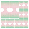 50Pcs Folding Paper Jewelry Display Cards ODIS-TA0001-07A-1