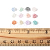 840Pcs 12 Colors Frosted Crackle Glass Beads GLAA-FS0002-17-5