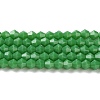 Opaque Solid Color Imitation Jade Glass Beads Strands EGLA-A039-P4mm-D08-1