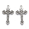 Tibetan Style Alloy Pendants TIBE-S320-019AS-LF-2