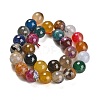 Natural Agate Beads Strands G-L595-A01-01A-3