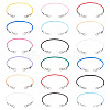 30Pcs Korean Waxed Polyester Cord Bracelet Making YC-TADJ0001-02A-1