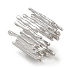 304 Stainless Steel Open Cuff Ring for Women RJEW-U014-06P-1