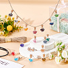 DICOSMETIC DIY Apple Shape Wish Bottle Pendant Decorations Making Kit DIY-DC0001-72-5