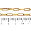 304 Stainless Steel Paperclip Chain Necklaces X-NJEW-Q013-03G-3
