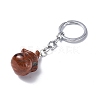 Natural Red Jasper Keychains KEYC-P011-04P-03-3