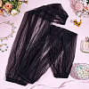 Polyester Detachable Long Mesh Sleeves AJEW-WH0248-758B-4