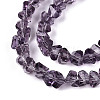Transparent Glass Beads Strands GLAA-N018-4mm-02-3