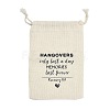 Cloth Hangover Kit Party Favor Drawstring Bags ABAG-A012-05A-03-1