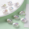 Transparent Acrylic Beads TACR-S152-08B-06-7