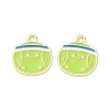 Tennis Alloy Enamel Pendants AL-CBA292F-02I-G-1
