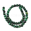Grade B Natural Tiger Eye Beads Strands G-F591-18-8mm-04-3