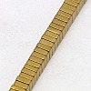 Electroplate Non-magnetic Synthetic Hematite Heishi Beads Strands G-J171B-3x3mm-06-3
