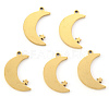 PVD Vacuum Plating 304 Stainless Steel Pendants STAS-N092-63G-2