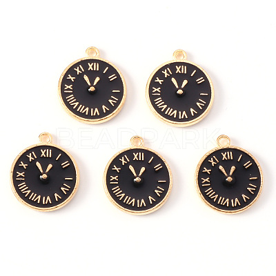 Alloy Enamel Pendants ENAM-N054-46D-RS-1