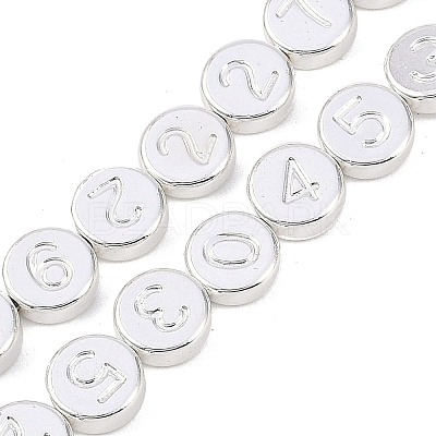 Electroplated Synthetic Non-magnetic Hematite Beads Strands G-C156-08S-1