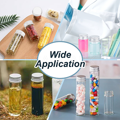 20Pcs Glass Bead Containers CON-BC0007-31A-1