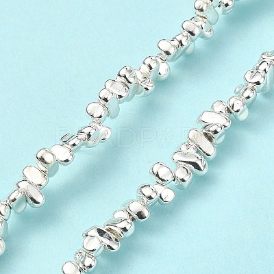 Electroplated Synthetic Non-magnetic Hematite Beads Strands G-C024-05-1