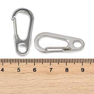 304 Stainless Steel Rock Climbing Carabiners STAS-B089-02C-P-1
