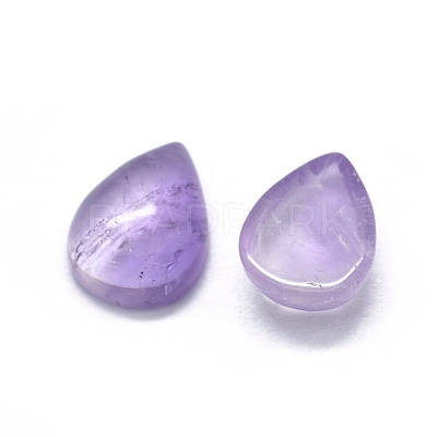 Natural Amethyst Cabochons X-G-O175-22-14-1