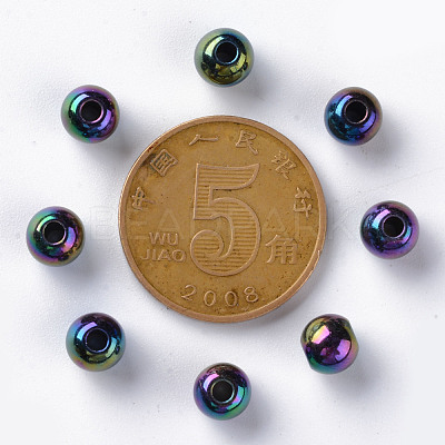 Opaque Acrylic Beads MACR-S370-D6mm-S002-1