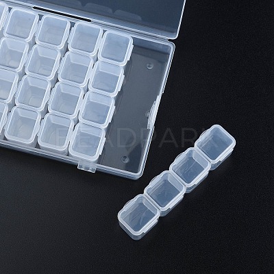 Rectangle Polypropylene(PP) Bead Storage Containers CON-N012-09A-1